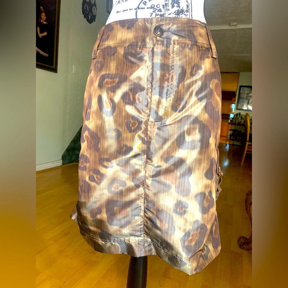 Size 6 Pink Tartan cargo skirt